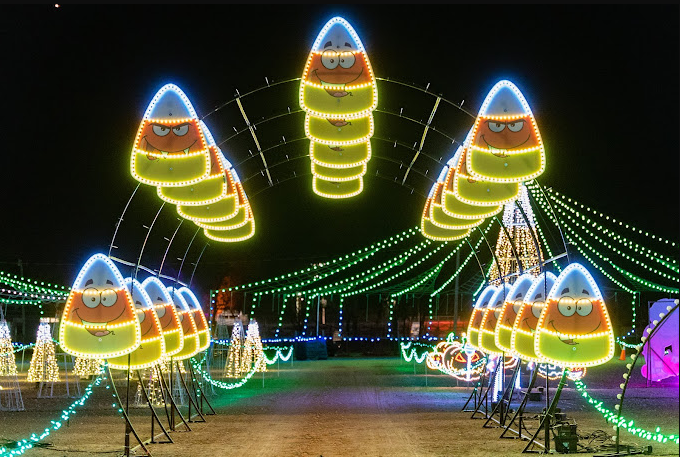 Spooky Light Show Utah