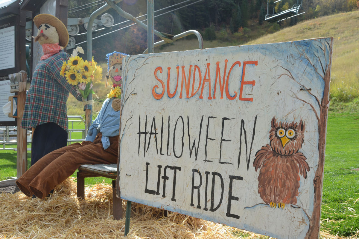 Sundance Full Moon chair lift ride